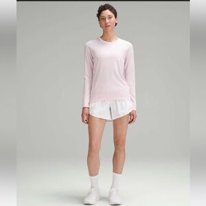Lululemon Swiftly Relaxed Top in Meadowsweet Pink, size 12 EUC